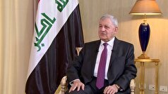 حمایت رئیس جمهور عراق از برپایی کشور مستقل فلسطین