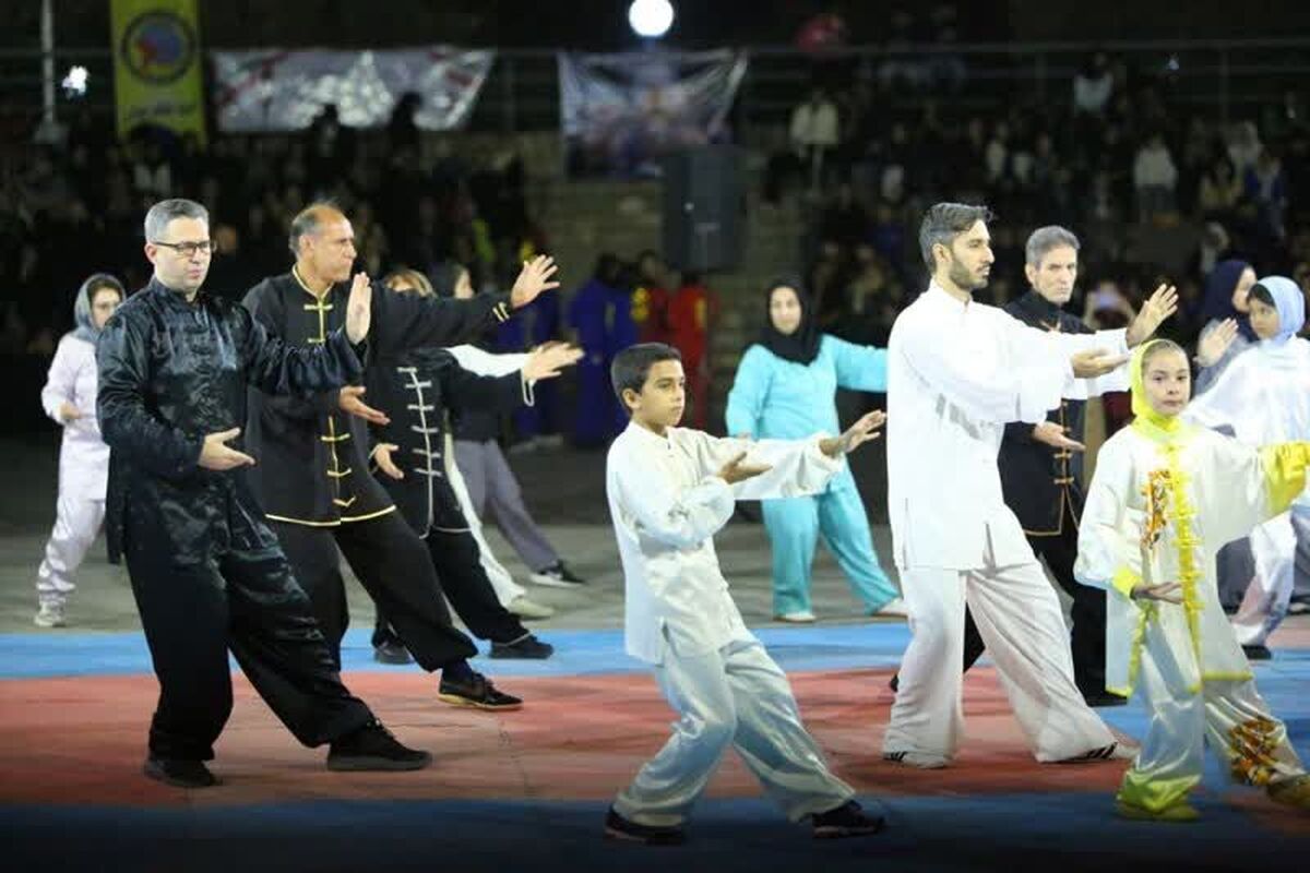 فستیوال سالیانه ووشو در مشهد برگزار شد