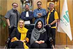قابی یادگاری از جلسه کاری چند بازیگر معروف و محبوب