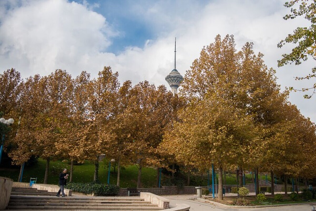 هوای تهران در شرایط مطلوب