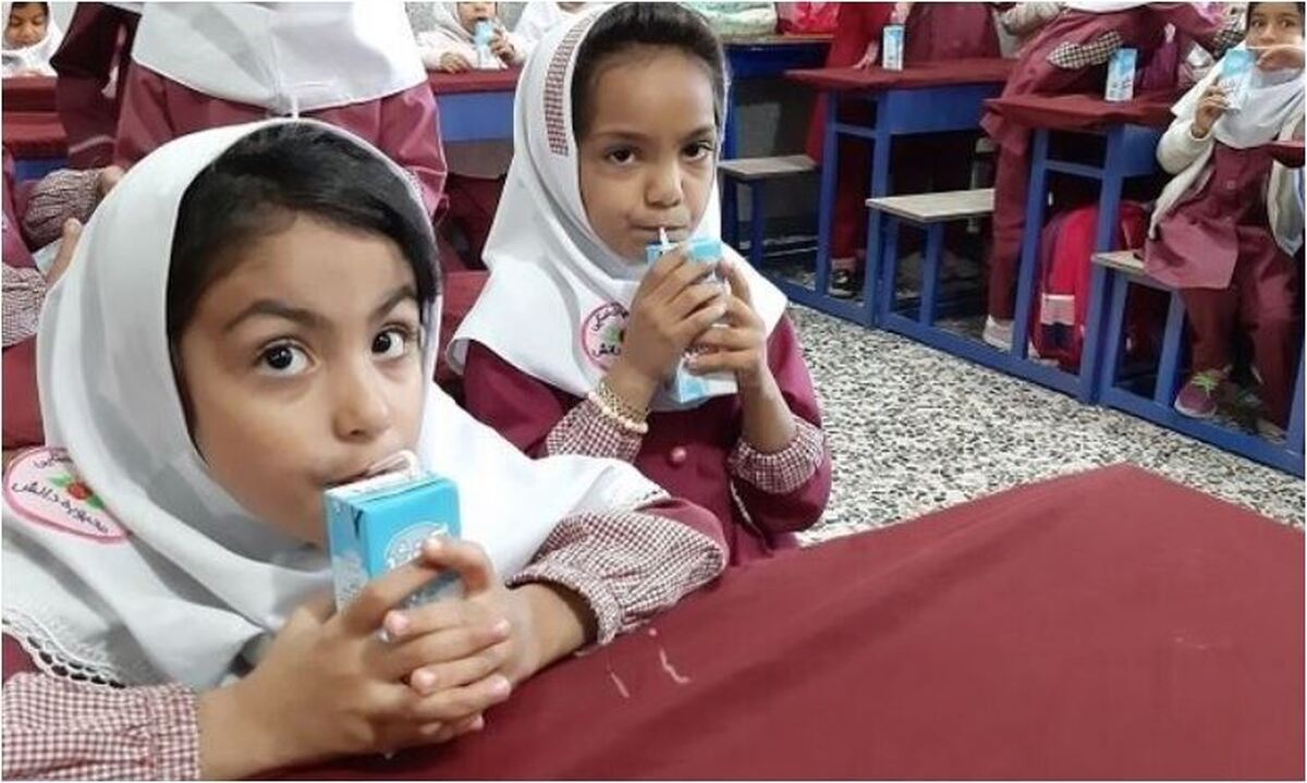 روند توزیع شیر در مدارس بررسی شد