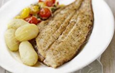 فوت کوزه گری پخت ماهی حلوا با سس مخصوص گوجه گیلاسی