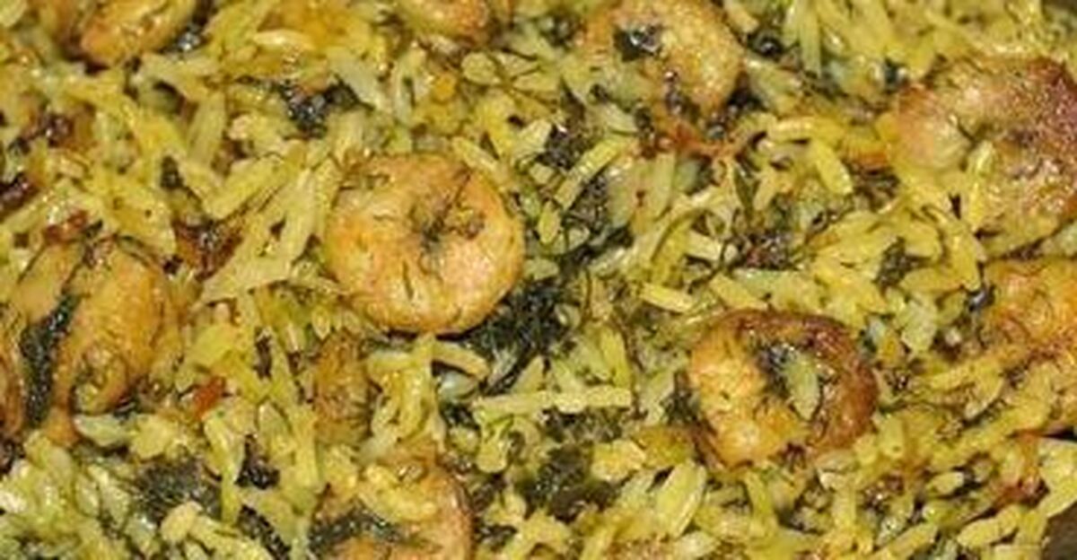ترکیب میگو با گشنیز و سیر در کنار برنج محشر می‌شود