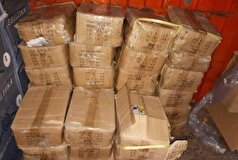 شناسایی و پلمب یک انبار بزرگ مواد خوراکی قاچاق