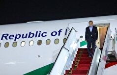 هواپیمای رئیس جمهور در تهران نشست