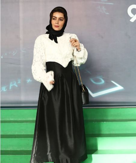 روژانِ «نون خ» با یک لباس مجلسی جلب‌توجه کرد