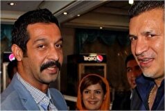 عکس یادگاری آقای گل در جشن عروسی زوج معروف سینما