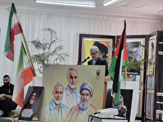 نخستین سالگرد شهادت فرماندهان محور مقاومت در ژوهانسبورگ برگزار شد