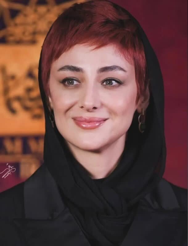چهره بدون میکاپ و نچرال ویدا جوان با مو‌های قرمز آتشین غوغا کرد! +عکس