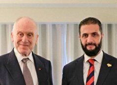 دیدار جولانی با رئیس کنگره جهانی یهودیان در نیویورک