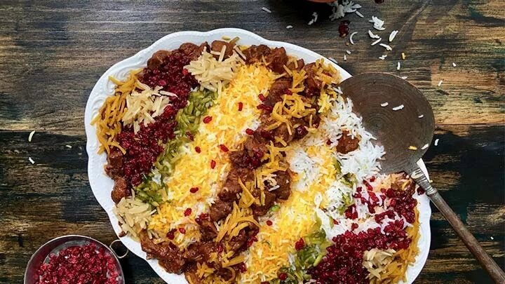 پسته پلو یک غذای لذیذ سنتی مخصوص اعیانی پسندها! /طرز تهیه+مواد لازم