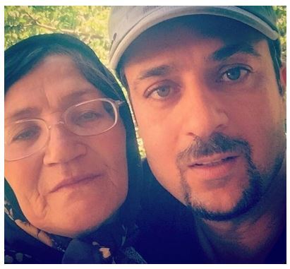سلفی پربازدید از احمد مهران‌فر در کنار مادر مهربانش+عکس