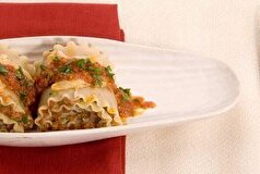 آموزش مرحله به مرحله تهیه کانلونی گوشت و اسفناج