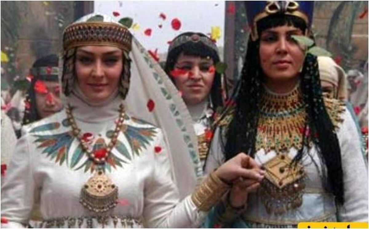 تصویر کمتر دیده شده از بازیگر معروف سریال یوسف پیامبر در اولین تجربه بازیگری اش