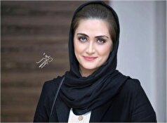 حال و هوای خسته ولی راضی الناز ملک در پشت صحنه تئاتر با لباس حاملگی+عکس