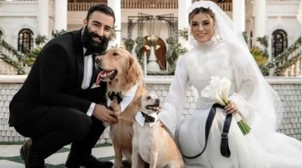 جشن تولد لاکچری که شیدا خلیق و کیوان ساکت‌اف برای سگشان گرفتند!