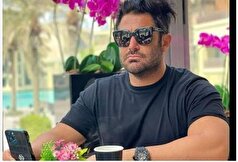 چشمای رنگی محمدرضا گلزار و گربه اش هر بیننده‌ای رو به ذوق میاره+عکس