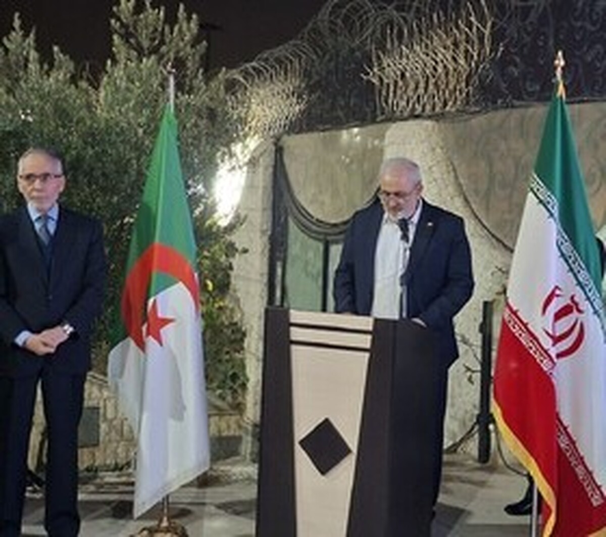 قدردانی از حمایت الجزایر از ایران در برابر تجاوزات اخیر