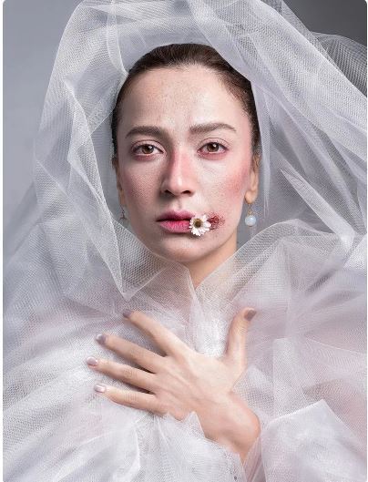 از دیدن گریم عجیب الهام نامی شوکه می‌شوید/ «هزار قناری خاموش در گلوی من...»