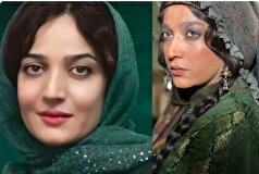 از دیدن گریم عجیب الهام نامی شوکه می‌شوید/ «هزار قناری خاموش در گلوی من...»