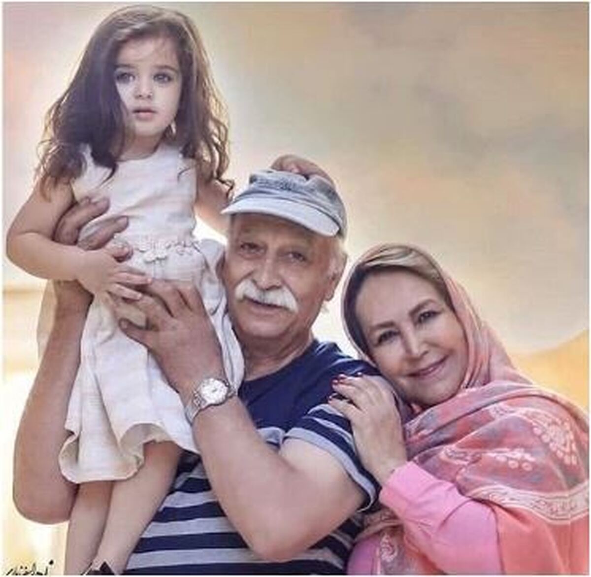 نوه مهوش صبرکن زیباترین دختر معرفی شد /هانا پاک نیت با چهره‌ای سینمایی