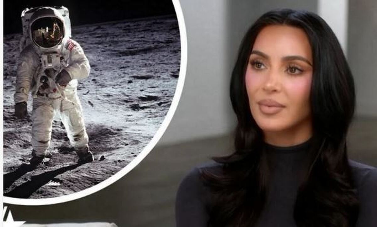 کیم کارداشیان درباره جعلی بودن فرود انسان بر ماه اظهار نظر کرد! /چرا این نظریه منسوخ است؟