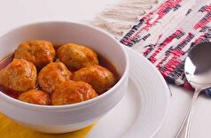 آموزش پخت کوفته مرغ با سس مخصوص برای ناهار