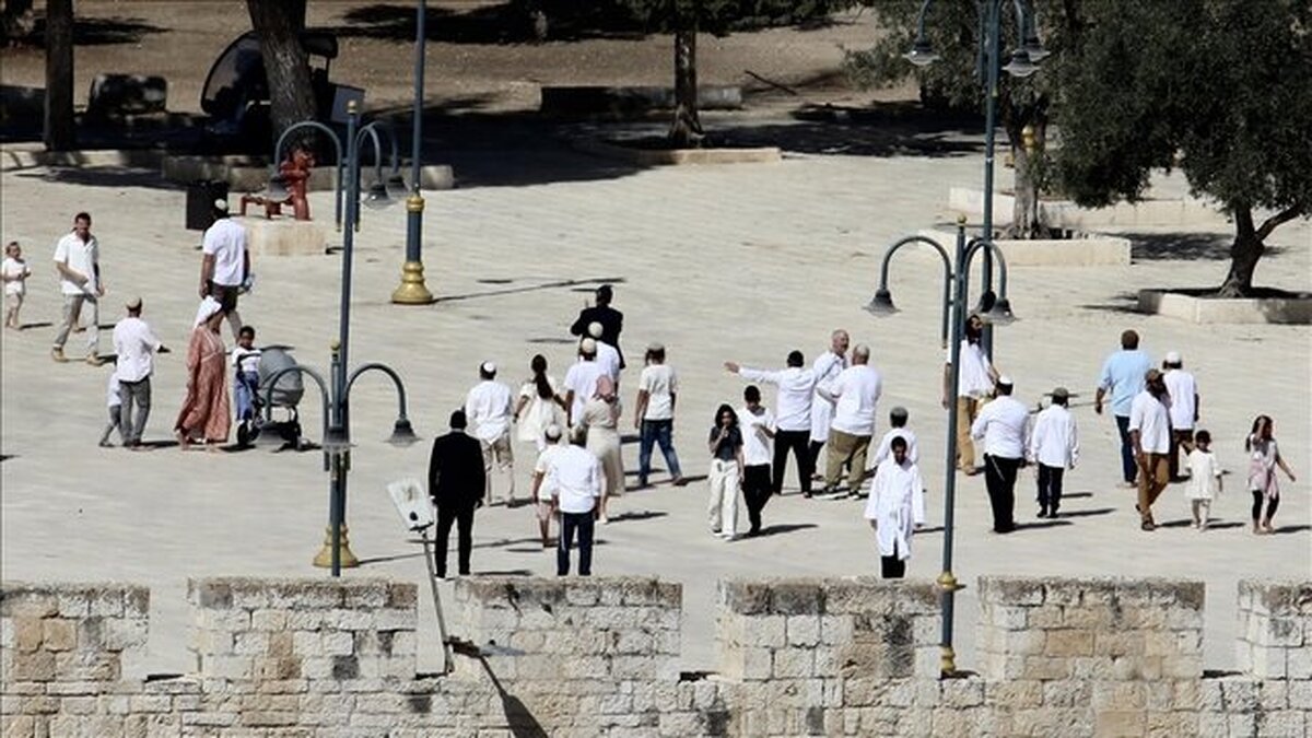 یورش ۱۰هزار و ۸۲۲ شهرک‌نشین صهیونیست به مسجد الاقصی در ماه اکتبر