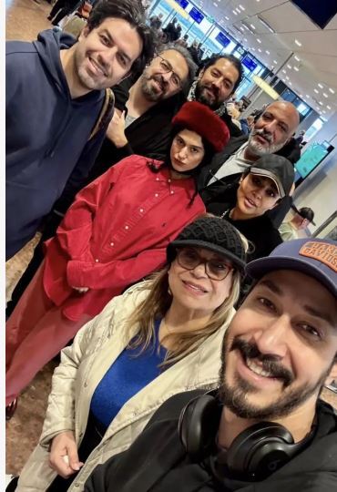 سلفی پر ستاره در شمال اروپا: بهرام رادان، بهرام افشاری و گوهر خیراندیش در قلب کپنهاگ!