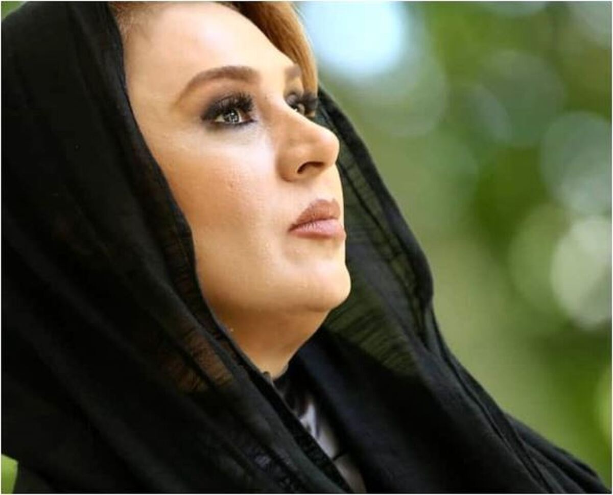 نسرین مقانلو زیر بار درد فرزندش سیگاری شد+عکس