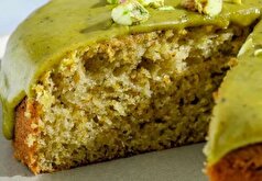 دستور پخت راحت و حرفه‌ای پاند کیک پسته‌ای با طعمی خاص!