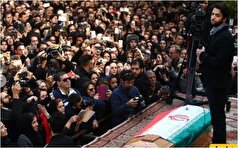 خداحافظی بازیگران و هنرمندان و مردم با مرتضی پاشایی +تصاویر