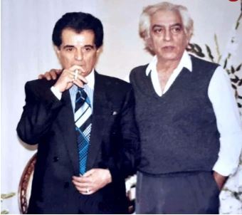 سفر در زمان؛ «فردین» در پیری و در کنار «علی تابش»؛ دهه ۷۰