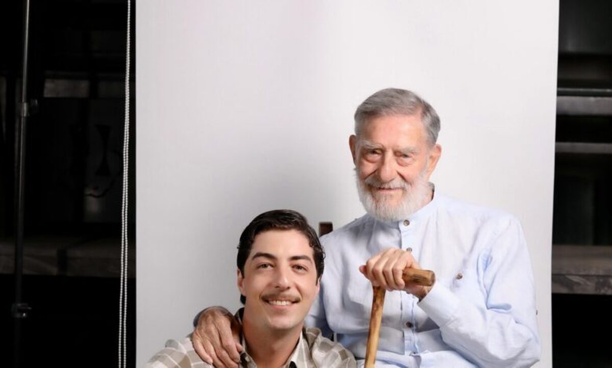 «احمد مکین» و نوه‌اش با هم در یک سریال پرستاره بازی می‌کنند