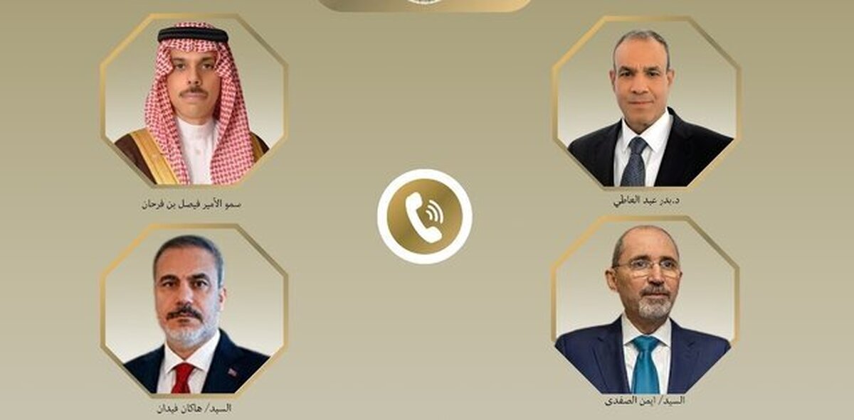 گفت‌وگوی تلفنی وزرای خارجه مصر، عربستان، اردن و ترکیه درباره اوضاع غزه و سودان