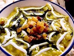 فوت و فن تهیه آش بادمجان ملایری برای عصرانه