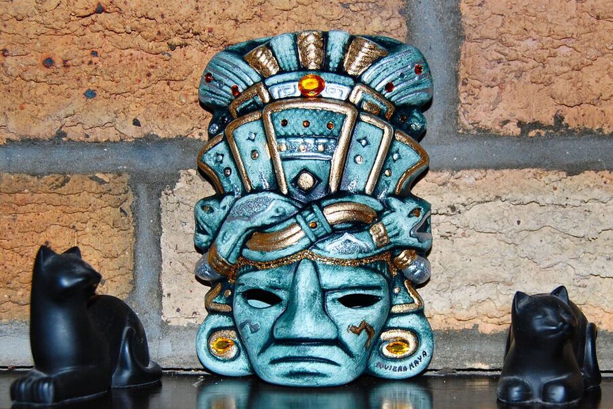 باستان شناسان راز رنگدانه مقدس مایا‌ها را کشف کردند