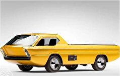 خودرو خاص و عجیب که جلو و عقب آن مشخص نیست