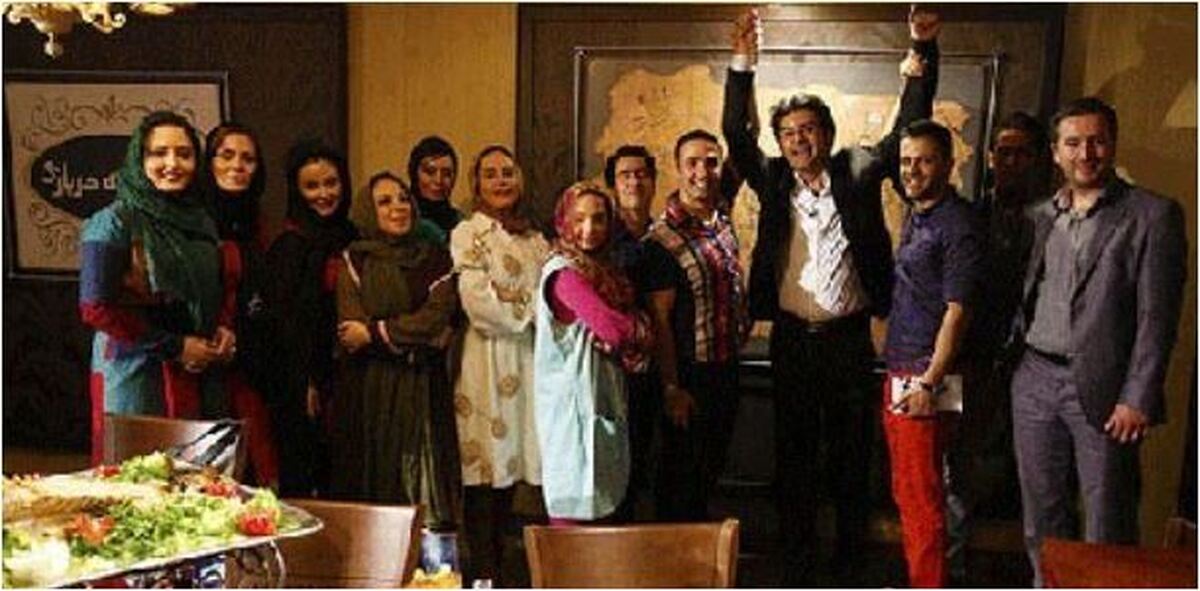 تصاویر یاگاری از یک مهمانی مجلل و پر ریخت و پاش بازیگران معروف/سفره هزار رنگشان را ببینید فقط!