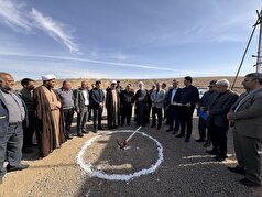 آغاز عملیات اجرایی پروژه ۱۴۰ واحدی مسکن در روستای شورین همدان