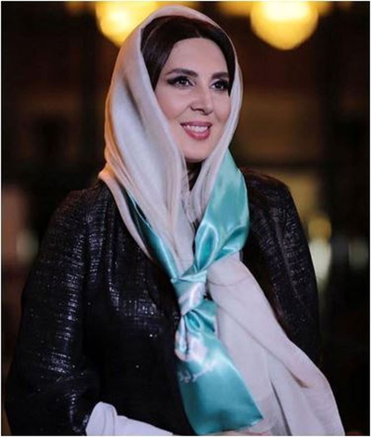 لیلا بلوکات بانو نفرتی‌تی با نگاهی شیطون دلبری کرد