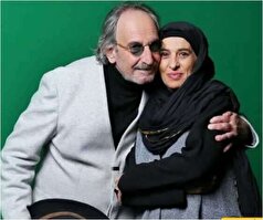 تولد ۶۵ سالگی فرهاد آئیش و عکس بامزه شان. مائده طهماسبی مواظب شکم بزرگ نیوفته تو عکس/شکم تووو