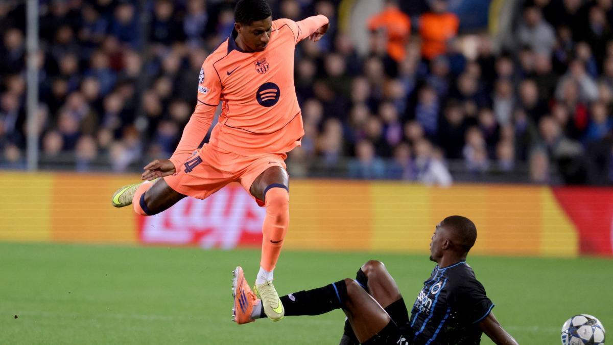 لیگ قهرمانان اروپا | بارسلونا در جشنواره بلژیکی ۲ امتیاز از دست داد