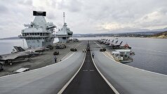 اعزام ناو هواپیمابر انگلیسی به مدیترانه