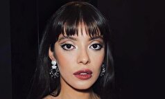 نظرسنجی سلین شکرجی برای رنگ موی جدیدش! +عکس