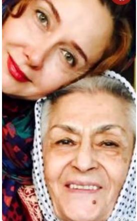 چهره خندان ژاله علو در آغوش کتایون ریاحی+عکس چهره خندان ژاله علو در آغوش کتایون ریاحی+عکس