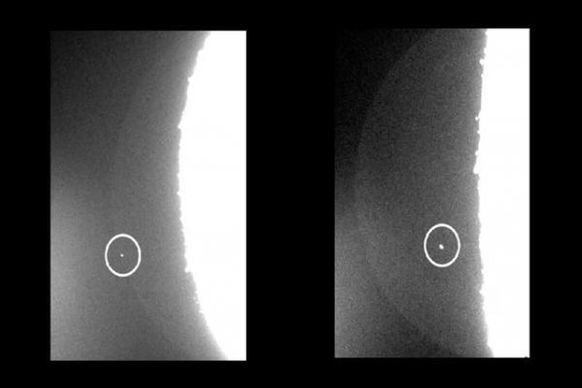 انتشار تصویر برخورد دو شهاب سنگ به سطح ماه!