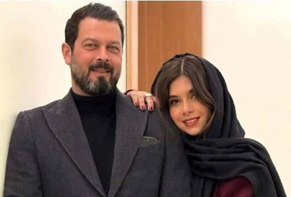 لحظات خوب پدر دختری پژمان و نفس بازغی با ست مشکی!