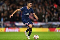 جزئیاتی در مورد وضعیت حکیمی پس از برخورد سخت با دیاز در بازی لیگ قهرمانان اروپا منتشر شده است