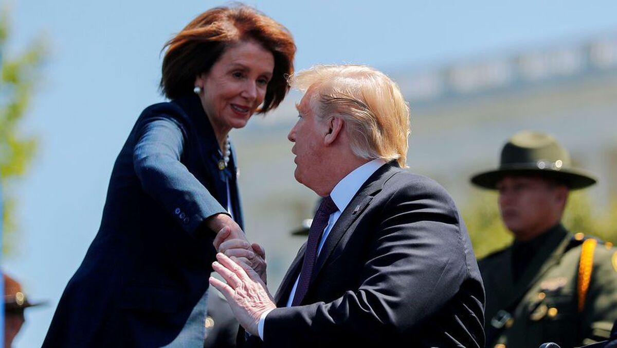 ترامپ پس از اعلام استعفای پلوسی از کنگره، او را «شیطان و فاسد» خواند